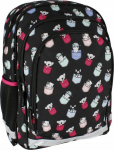Kooli seljakott Starpak Minisy PLE423, must v./mitmev&auml;rviline, 29 cm x 20 cm x 39.5 cm