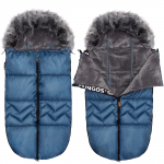 Talvine magamiskott beebile Springos 4in1 SB0049, sinine v., 90 cm x 45 cm