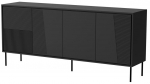 Kummut Cama Meble Abi 301261, must v., 88 cm x 200 cm x 45 cm