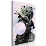 Reproduktsioon Artgeist Pug With Bubble Gum, g-c-0250-b-a, 20 cm x 30 cm