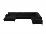 Nurgadiivan Micadoni Mamaia Velvet, must v., parem, 327 x 256 cm x 75 cm