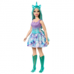 Nukk Mattel Barbie Unicorn, 29 cm, roheline v.