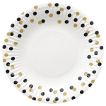 &Uuml;hekordne taldrik PAW Confetti, &Oslash; 18 cm, 8 tk