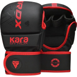 MMA kindad RDX Shooter F6 Matte, must/punane, L/XL