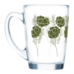 Tass Luminarc New Morning Lovisa, l&auml;bipaistev/roheline, 0.32 l