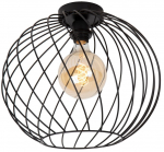 Valgusti lagi Lucide Danza 21128/40/30, E27, 1 x 40 W, must v.