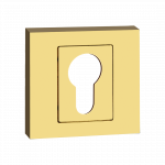 Ukse lukuaugu kate Kuchinox LK5_G02A, kuldne v., 5.5 cm x 5.5 cm