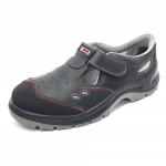 Kaitsejalatsid meeste Panda Safety Ultra Topolino MF S1P SRC, ilma s&auml;&auml;reosata, ilma soojenduseta, must v., 45 suurus