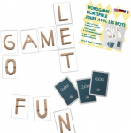 &Otilde;ppekaardid, t&auml;hestik, valge