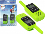 Politseiniku m&auml;nguasjad, raadiod Lean Toys Walkie Talkie, kollane v.