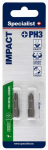 Kruvikeeraja otsikute komplekt Specialist+ Impact, PH3, 25 mm