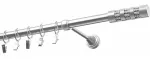 Kardinapuu Olimp Cylinder Krysztal, 200 cm, &Oslash; 19 mm, roostevaba teras v.