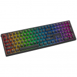 Juhtmevaba m&auml;nguriklaviatuur Ducky Zero 6108 Cherry MX2A Blue, Inglise (US), must, juhtmeta