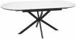 S&ouml;&ouml;gilaud pikendatav Gaston, valge v./must v., 140 - 180 cm x 80 cm x 75 cm