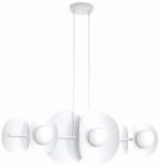 Valgusti rippuv Emibig Elementi 6, G9, 6 x 8 W, valge v.