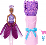 Nukk aksessuaaridega Mattel Barbie Petal Pop JMF58, 29 cm, violetne v.