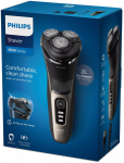 Habemeraseerija Philips 3000 S3242/12, li-ion, must v.