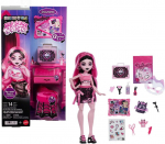 Nukk aksessuaaridega Mattel Monster High Self-Scare Secrets Draculaura JHK43, 29 cm, roosa v.