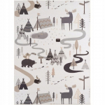 Vaip sise Ayyildiz Coco Forest Adventure, hall v./pruun v./beež v., 290 cm x 200 cm