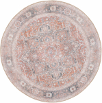 Vaip sise Fanni K Verde 651101, punane v., 133 cm x 133 cm