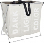 Pesukorv Trio, 130 l, beež v., 63 cm x 38 cm