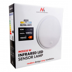 &Otilde;ue seinavalgusti Maclean Pir, 10W, LED, IP65, valge v., 21 cm x 4.5 cm