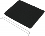 Aurukollektori s&ouml;efilter Elica CFC0140423, must v., 20 cm x 9.2 cm x 1 cm