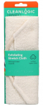 Massaažinuustik Cleanlogic Sustainable Exfoliating, 45 cm x 22 cm, valge v.