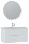 Vannitoa m&ouml;&ouml;bli komplekt Kalune Design Moonlight, valge matt v., 51 cm x 91 cm x 51 cm