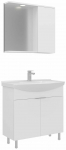 Vannitoa m&ouml;&ouml;bli komplekt Kalune Design Purus, valge v., 50 cm x 80 cm x 83 cm