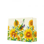 Kinkekott Paw Decor Collection Wild Sunflowers, 13 cm x 26.5 cm x 33.5 cm, kollane v./roheline v.