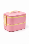 Konteiner toidu jaoks Hermia BU0132, 1.3 l, 18.5 cm x 14.5 cm, roosa v.