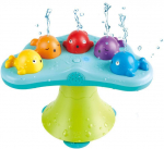 Kahjustatud pakendiga toode. Vannitoa m&auml;nguasjade komplekt Hape Musical Whale Fountain, mitmev&auml;rviline