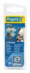 Klamber Rapid, 8 mm x 8 mm, 25 tk