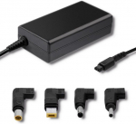 Adapter Qoltec, 65 W, 220 - 240 V, 1.70 m