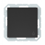 Nupp Vilma QR1000, 1 sl., matt must