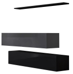 Seinariiul ASM Switch SB II Switch SB II, must v./hall v., 30 cm x 40 cm x 120 cm