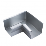 Vihmaveerenni nurk, 8 cm, metall, hall