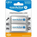 Laetav aku Everactive Professional Line Rechargeable Batteries R14/C, C, 4500 mAh, 2 tk