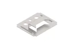 Ehitusklamber Haushalt, 20 mm x 23 mm x 1.8 mm, 100 tk