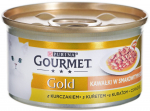 Kassi m&auml;rgtoit Purina Gourmet Gold Sauce Delights Chicken, kanaliha, 0.085 kg