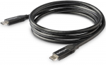 Kaabel StarTech USB2C5C1M, 2 x USB Type-C, 100 cm, must v., 100 W