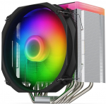 &Otilde;hkjahuti protsessorile SilentiumPC Fortis 5 ARGB, 139 mm x 107 mm