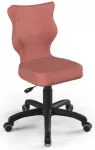 Laste t&ouml;&ouml;tool Petit MT08, 35 x 37 x 77 - 83 cm, must v./roosa v.