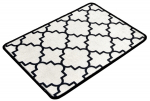 Vannitoa p&otilde;randamatt Foutastic Kupa 359CHL4175, elevandiluu/must, 60 cm x 40 cm