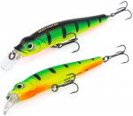 Vobler Akara Asher 80F A17, 8 cm, 8 g, must/kollane/roheline