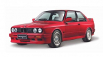 M&auml;nguauto Bburago BMW M3 1988 18-21100R, punane v.