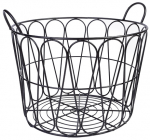 Korv Nobo THK-078375, metall, 30 cm x 34.5 cm x 30 cm