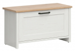 Kingakapp Loksa, tamm v./valge v., 36.5 cm x 84.5 cm x 48.5 cm