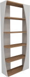 P&otilde;randariiul Kalune Design Selge 550ARN1641, pruun v./valge v., 150 cm x 63.8 cm x 23.8 cm